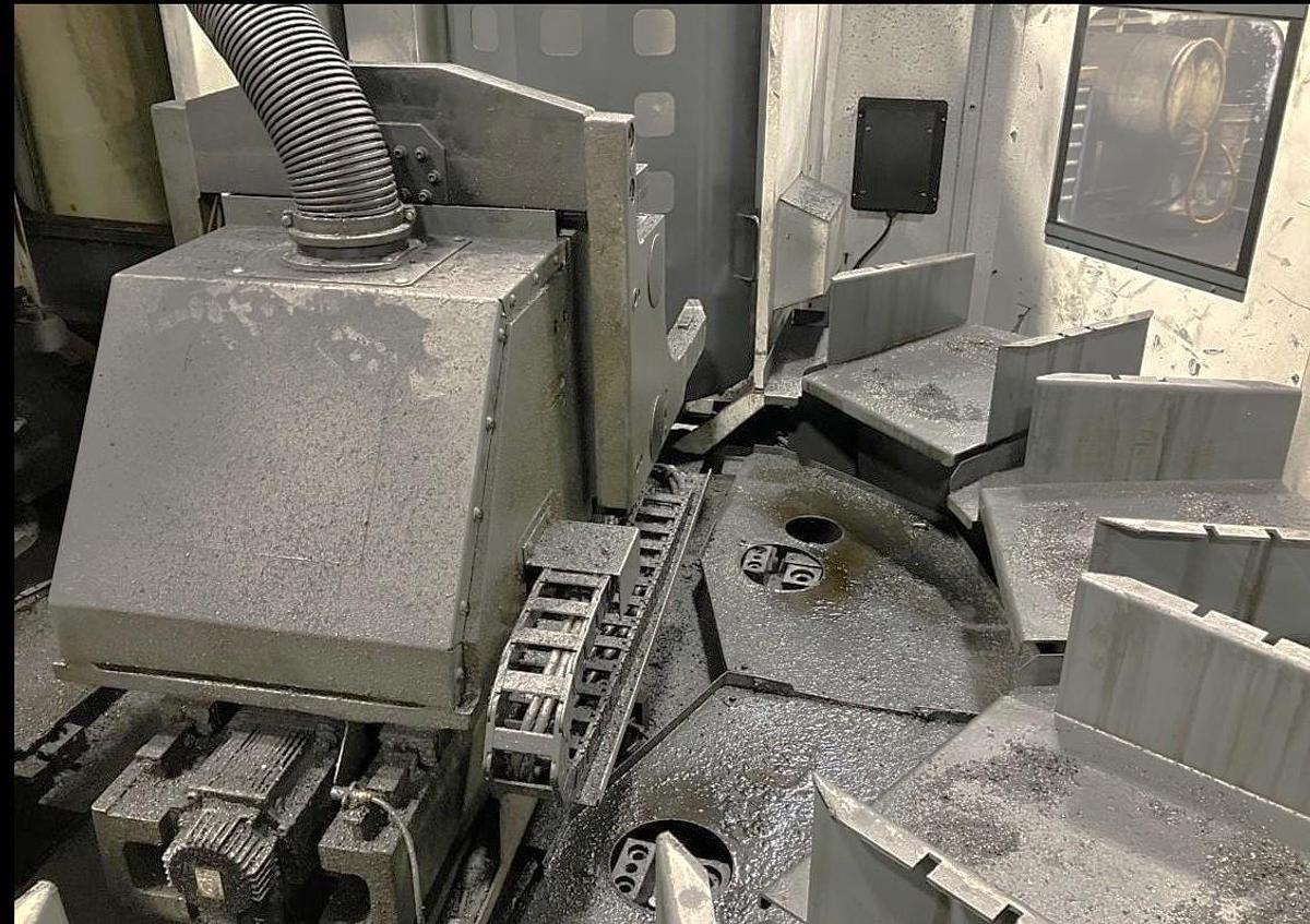 Used 2012 Haas EC-400 6-Pallet Pool with 70 Pos. ATC, Probing, Full 4th Axis Pallet Rotation, Programmable Coolant