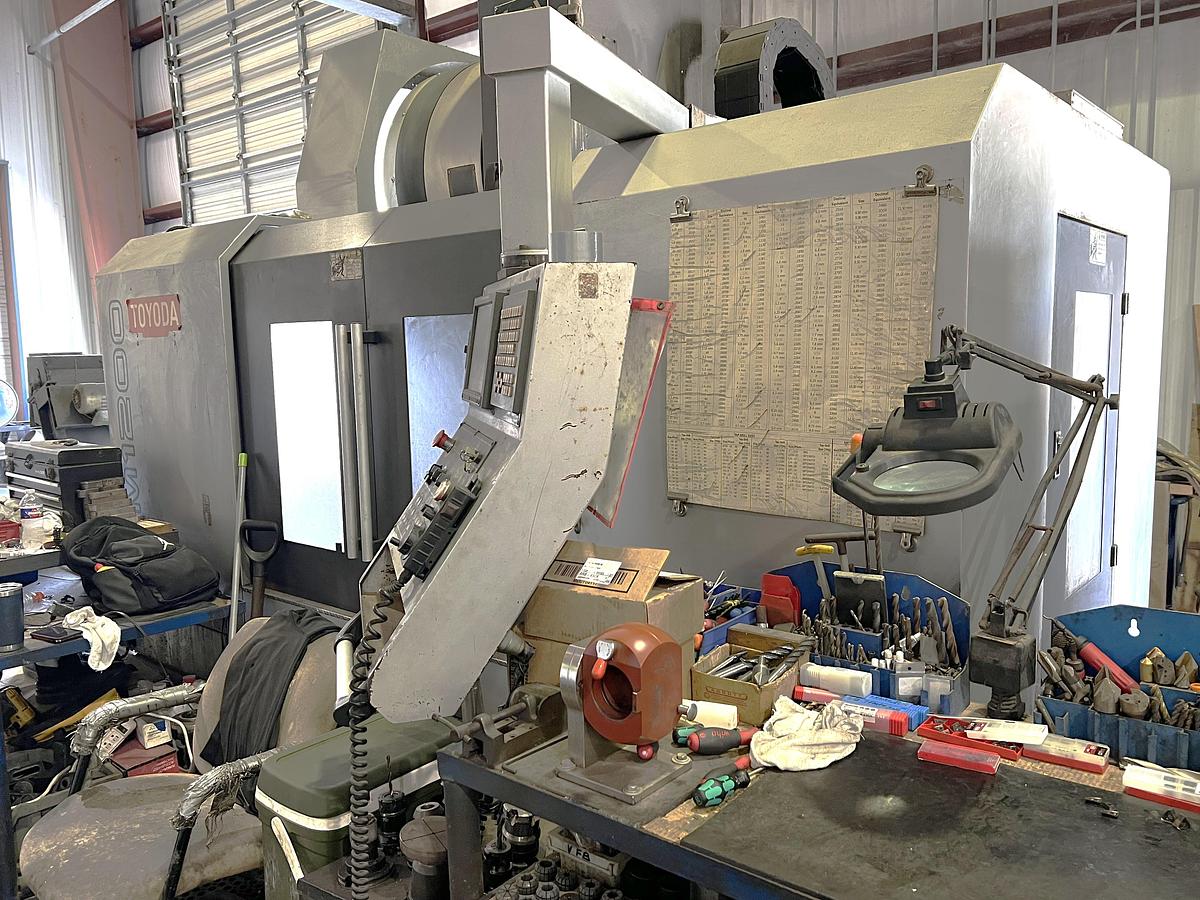 Used 2006 Awea BM-1200 with Chip Conveyor, 24 Station Side Mount ATC, RJH, Boxed Ways, Fanuc Control