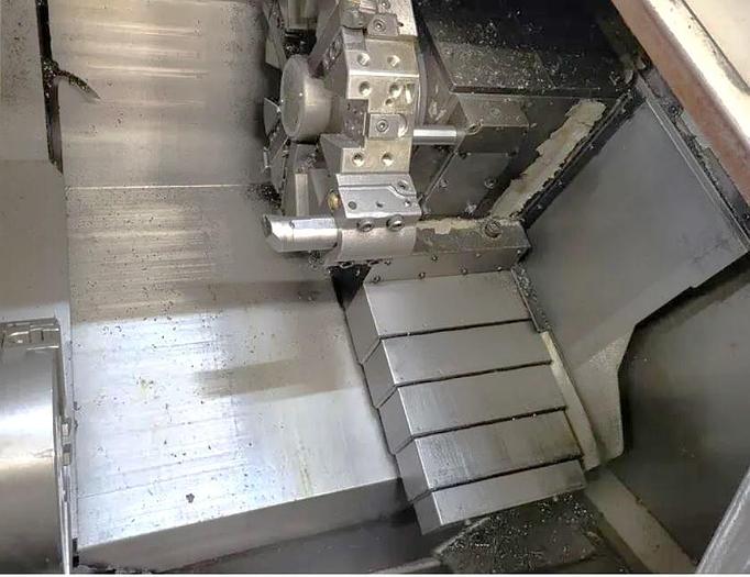 Used 1996 Mori Seiki CL-200B Chucker with Chip Conveyor