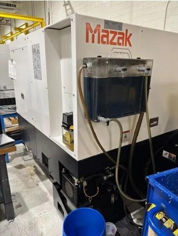 Used 2015 Mazak Quick Turn Universal 250, 8" Non Thru Hole Hyd. Chuck, Chip Conveyor, Tool Eye, Tailstock, Hi Pressure Coolant