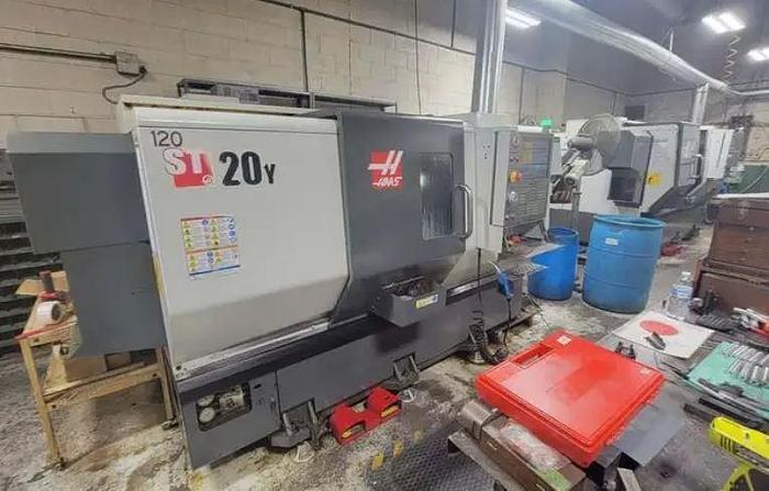 Used 2014 Haas ST-20Y with Y Axis, Live Milling, Parts Catcher, Chip Conveyor
