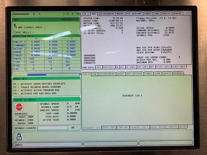 Used 2011 Haas TM-1P with Haas Probing Package