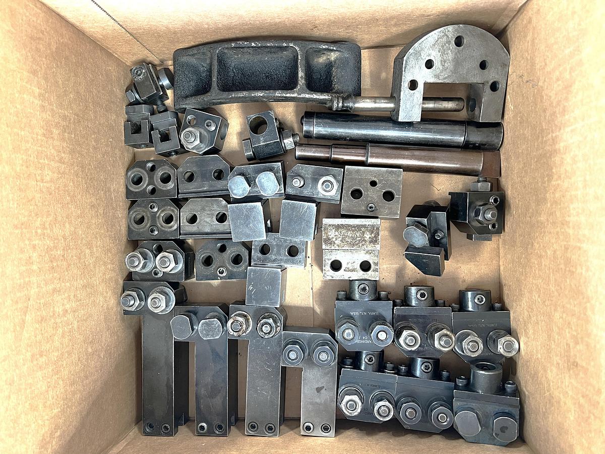 Used 2006 Cyclematic CHR68 EVS Chucker Tool Room Lathe (Hardinge HC Type), Heidenhain DRO, 8 Station Turret