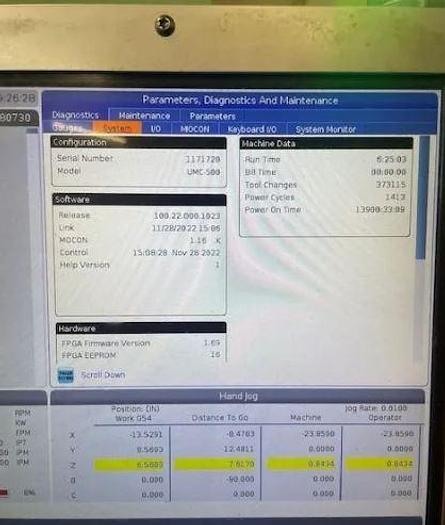 Used 2020 Haas UMC-500