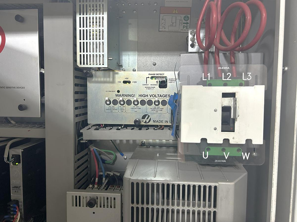Used 2019 Haas EC-1600ZT with Extended Z Axis Travel, 7500 RPM, Integrated 4th Axis Platter, TSC, Renishaw Probing, 30 ATC