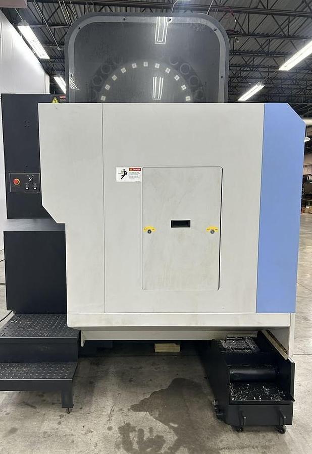 Used 2022 DN Solutions Mynx 5400/50 II with 4th Axis Drive, CAT50 Big Plus Spindle, Chip Conveyor, Mist Collector, Conversational