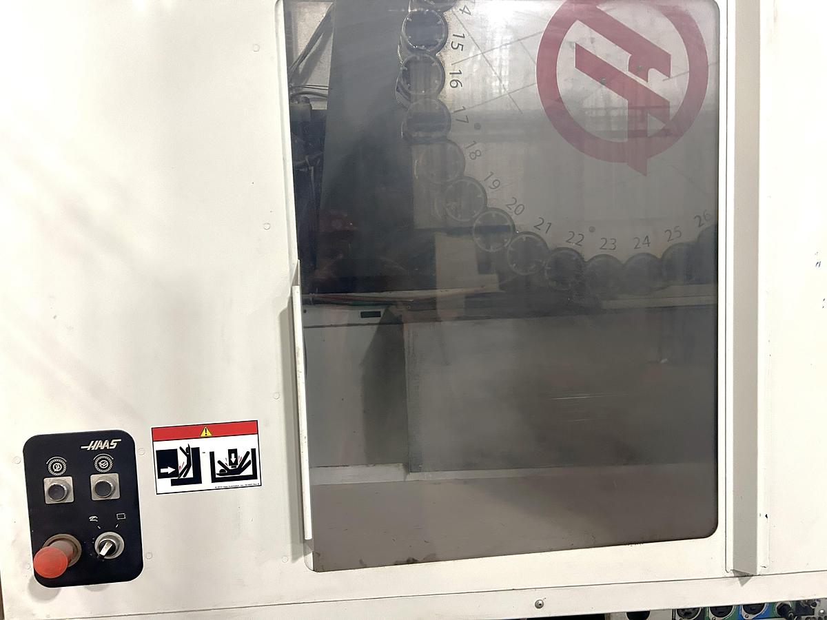 Used 2019 Haas EC-1600ZT with Extended Z Axis Travel, 7500 RPM, Integrated 4th Axis Platter, TSC, Renishaw Probing, 30 ATC