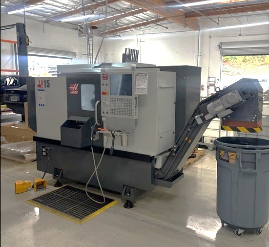 Used 2024 Haas ST-15 with Tailstock, Tool Presetter, Chip Conveyor, 8.3" Hyd Chuck, Parts Catcher, 2.5" Bar Capacity