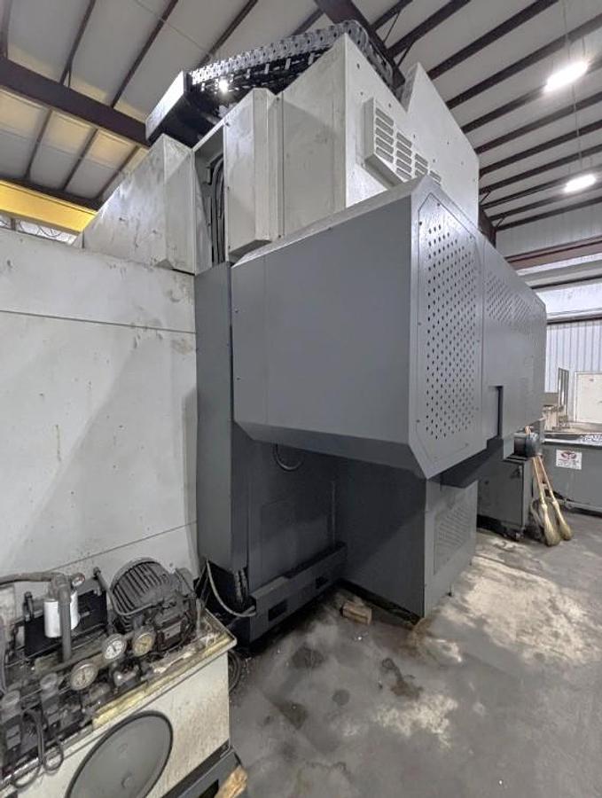 Used 2015 Visionwide NF-3226 Bridge Style VMC with Tool & Part Probing, 1000 PSI TSC, Chip Conveyor, Chiller Unit