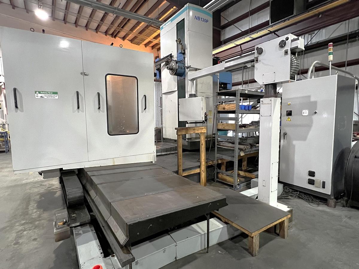 Used 2007 SNK-Ikegai NB130 PE3.5 Table Type CNC Horizontal Boring Mill, 