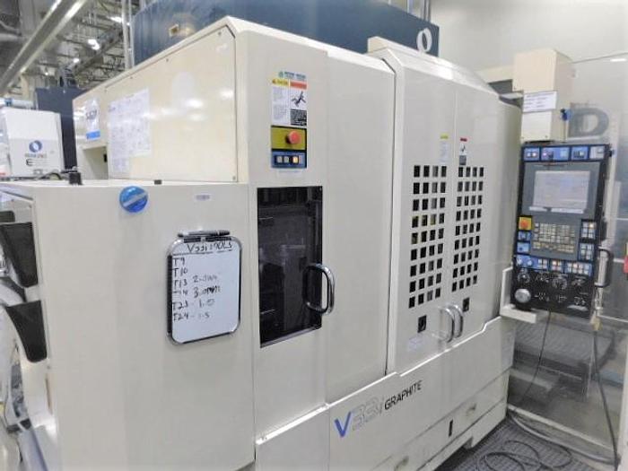 Used 2008 Makino V33i Graphite 3+2 Type 5 Axis Mill