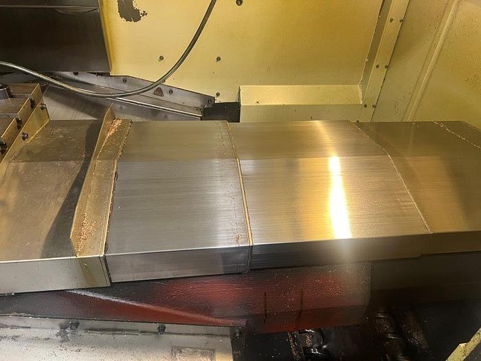 Used 2004 Mazak Nexus VCN 510C with Coolant Through the Spindle, Probing, Tool Length Measurement Probe, Conveyor