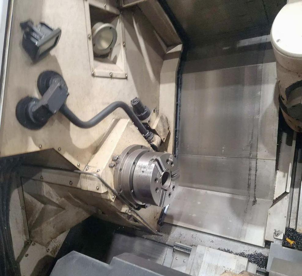 Used 2006 Doosan Puma MX2500ST 9 Axis Mill/Turn Center w/ Pendulum B Axis Head, Milling, Y Axis, Subspindle, Lower Turret