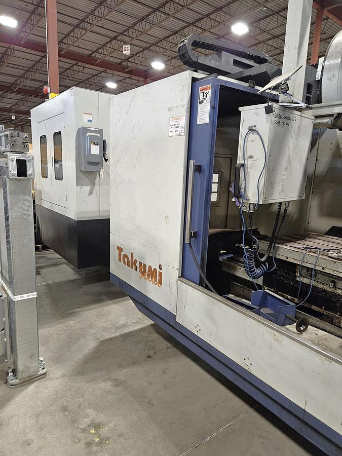 Used 2011 Takumi Seiki V12 with Side Mount ATC, RJH, Boxed Ways