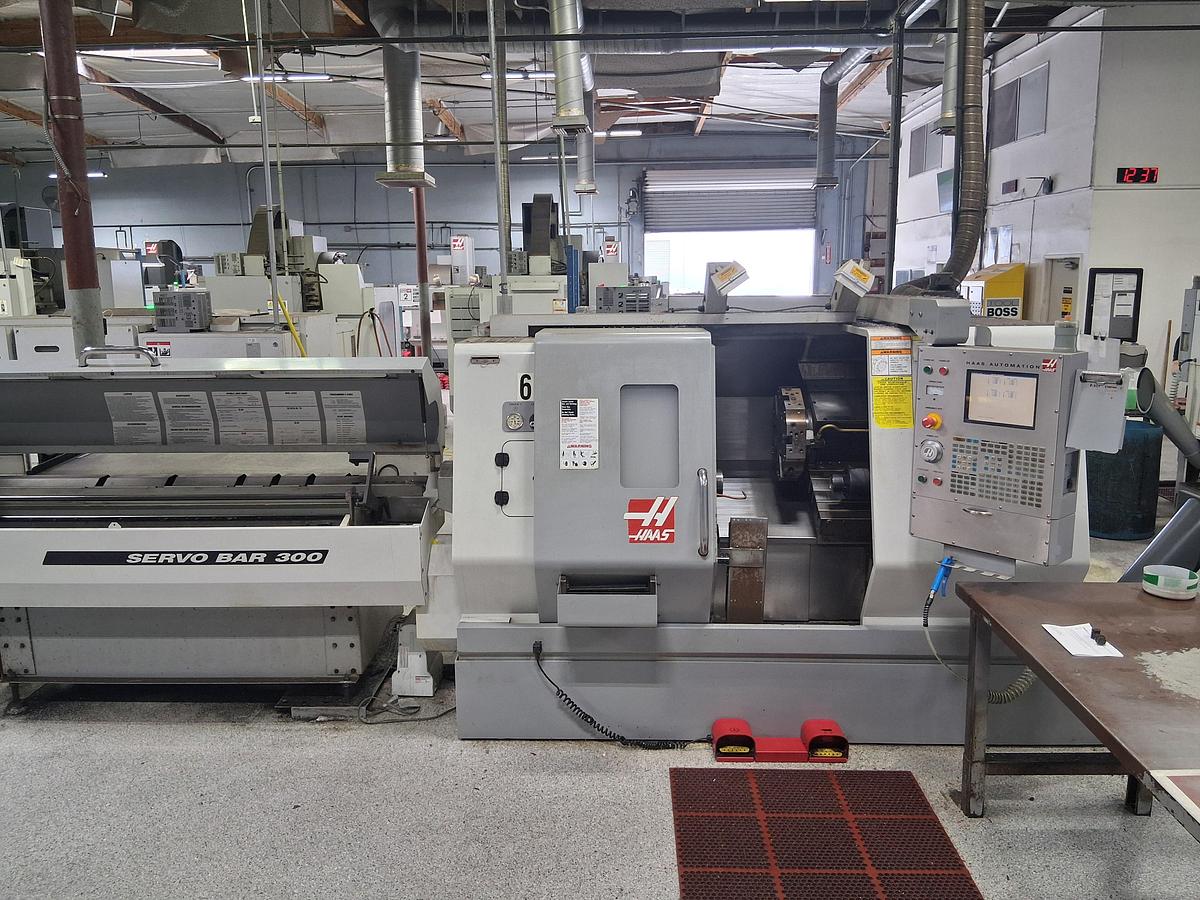 Used 2007 Haas TL-15B with Milling & Subspindle