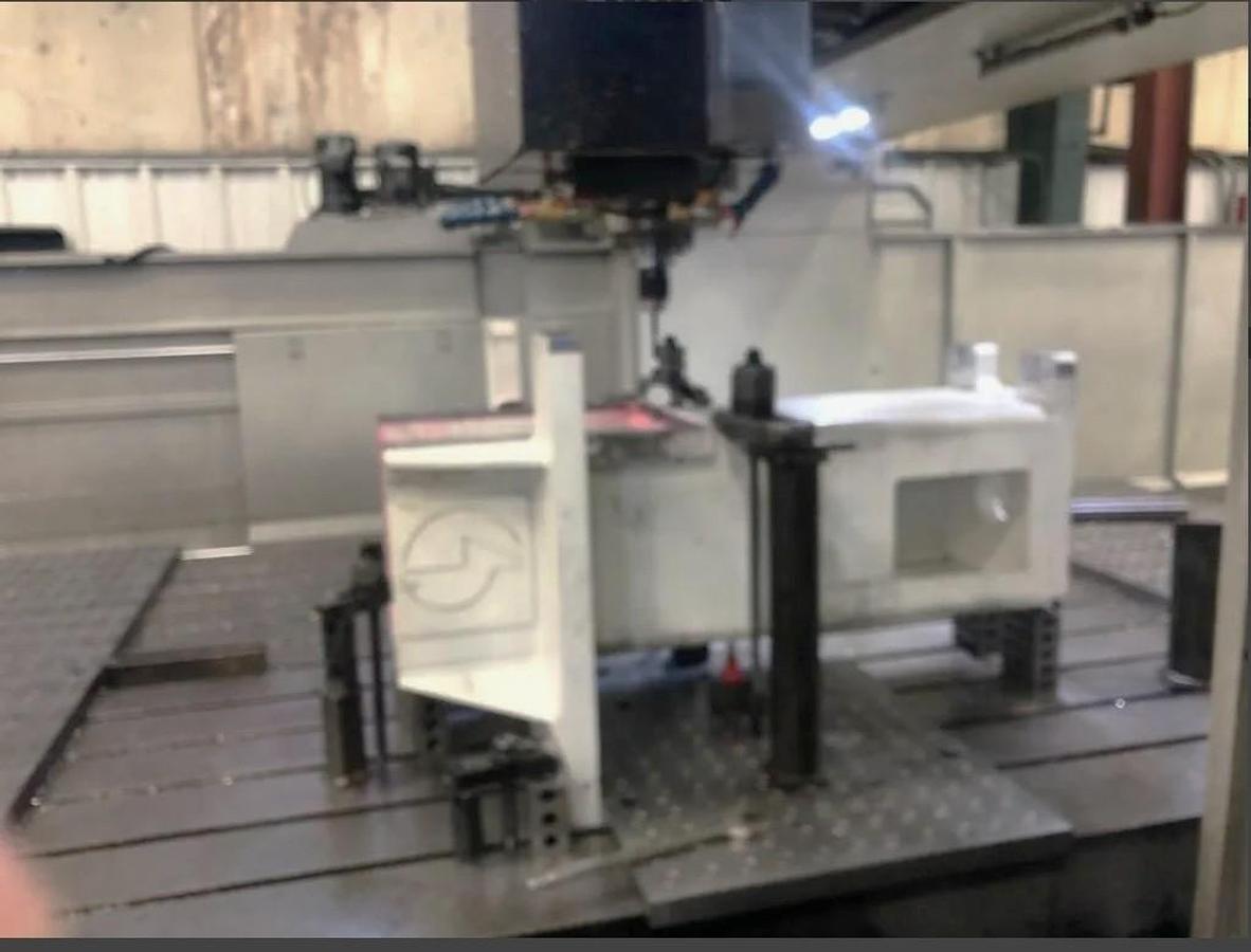 Used 2014 SMTCL EGC 2040 Bridge Style with 157"x78"x39" Travels, 50 Taper, 6000 RPM, 40 ATC, Fanuc 0i-MD Control