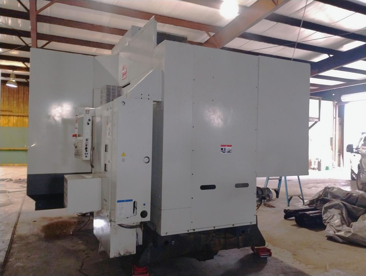 Used 2019 Haas EC-1600ZT with Extended Z Axis Travel, 7500 RPM, Integrated 4th Axis Platter, TSC, Renishaw Probing, 30 ATC