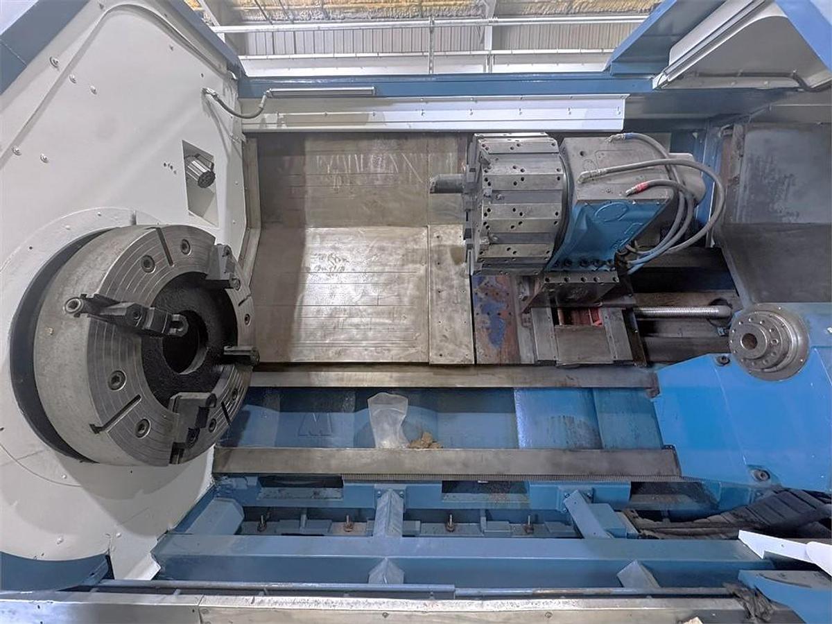 Used 2006 Explorer SA45-V22/2200 CNC Big Bore Lathe with 21.06" Bore, 