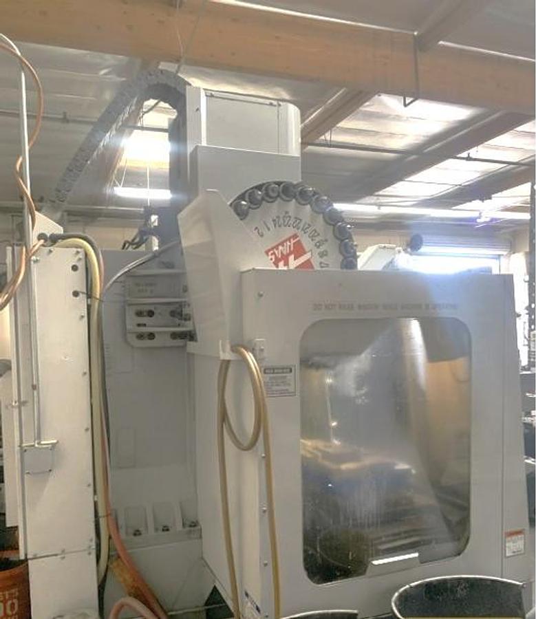 Used 2005 Haas VF2SS with 24 Pos. Side Mounted ATC, Prog. Coolant, Chip Auger, 12,000 RPM