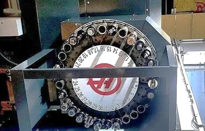 Used 2021 Haas VF7/40 with 15,000 RPM, Coolant Thru Spindle, 30 Station Side Mounted ATC, Haas Probing, LOW HOURS!!