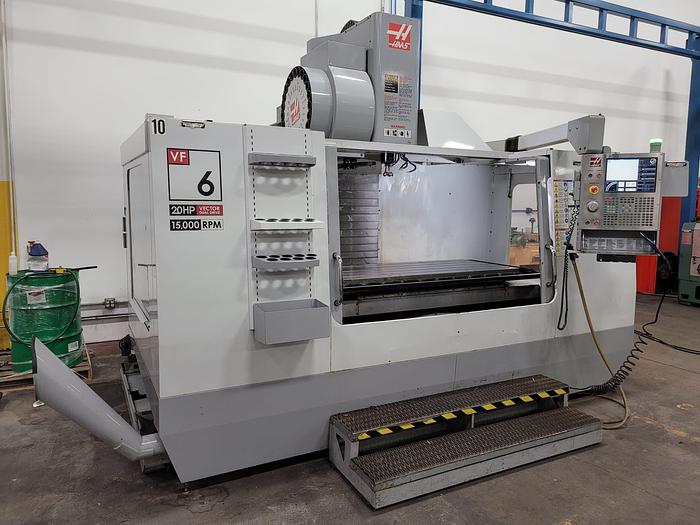Used 2007 Haas VF-6/40 w/15k rpm Spindle