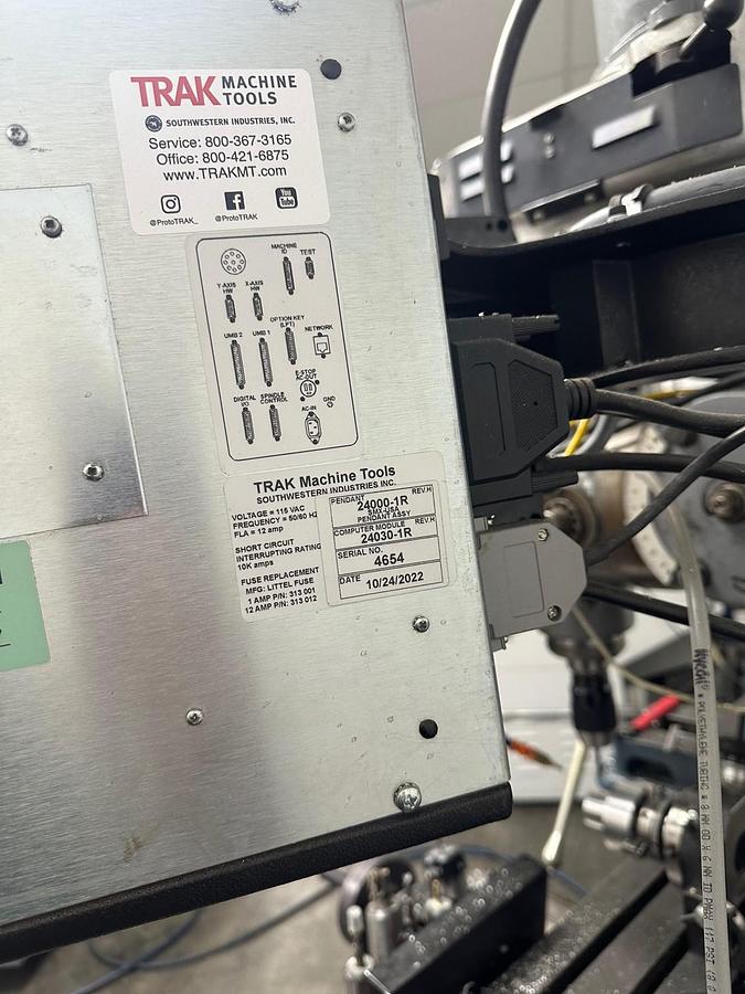 Used 1965 Bridgeport Series I with a Proto Trak SMX Control