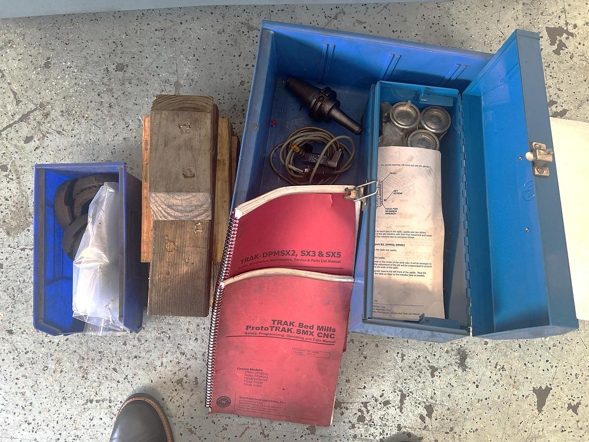 Used 2011 Southwestern Industries Trak DPMSX5P (DPM5), CAT 40, 5 HP Motor, Conversational or G Code, Prototrak SMX Control