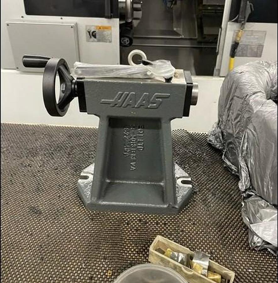 Used 2022 Haas HRT310 NEW-NEVER USED with 2 Multi Pin Cable Connections, 9" Manual Tailstock, Adapter Plate for Tooling Block