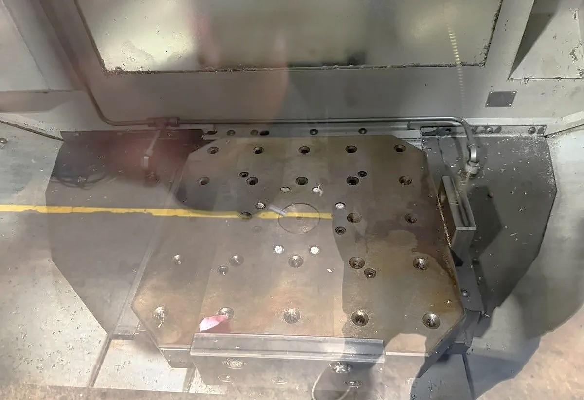 Used 2012 Mori Seiki NHX4000 with 1 Degree Pallet Index, CTS, 12,000 RPM, CAT40, 40 Station Tool Changer, Hyd. Fixturing, Cool Blaster Coolant