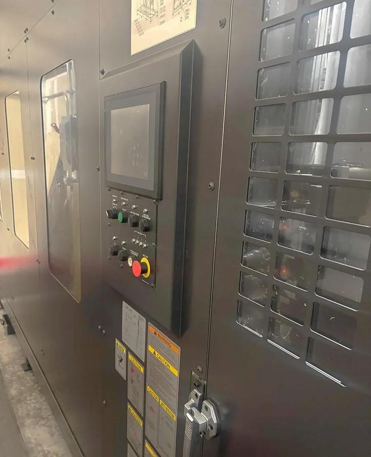 Used 2020 Okuma MB-4000H with 6 Pallet Changer, Full 4th Axis, Renishaw Probing, High Press. Coolant Thru Spindle, 146 Pos. ATC, Conveyor