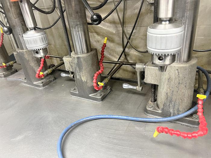 Used 2007 Clausing Clausing 15 (8) Spindle Drill Press