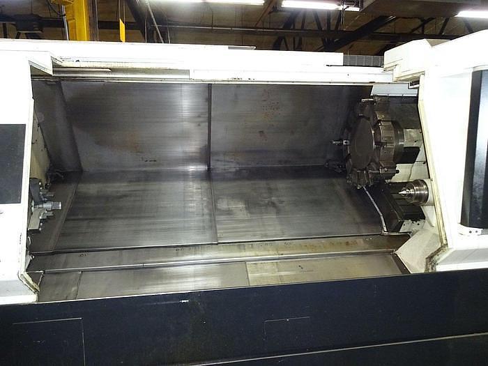 Used 2011 Mazak Nexus QTN 350-II/2000 CNC Lathe with 80" Center Distance