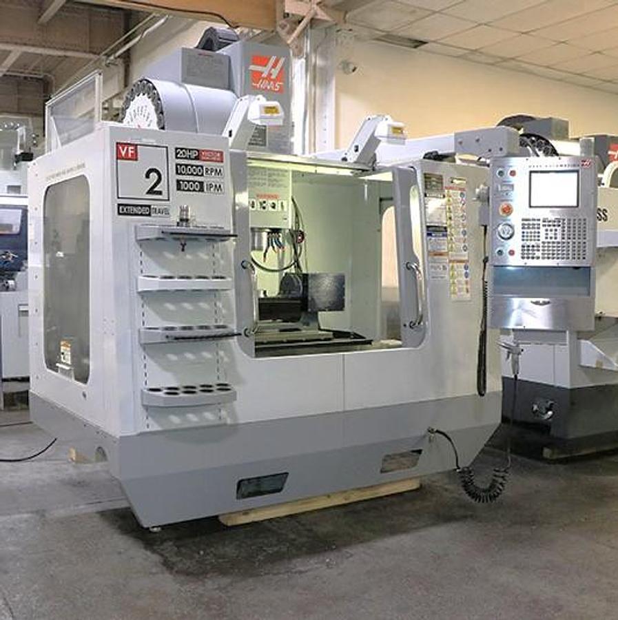 Used 2006 Haas VF2YT with Haas TR160 Trunnion Table, 10,000 RPM, 24 Pos. Side Mounted ATC, Renishaw Probes - Tool & Part Probing