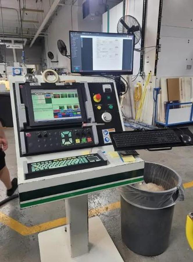 Used 2013 C.R. Onsrud Model 122S18 CNC Router with 120" x 60" Table, 24,000 RPM, 18 HP, HSK63F Taper, 12 Station ATC, Very Clean!