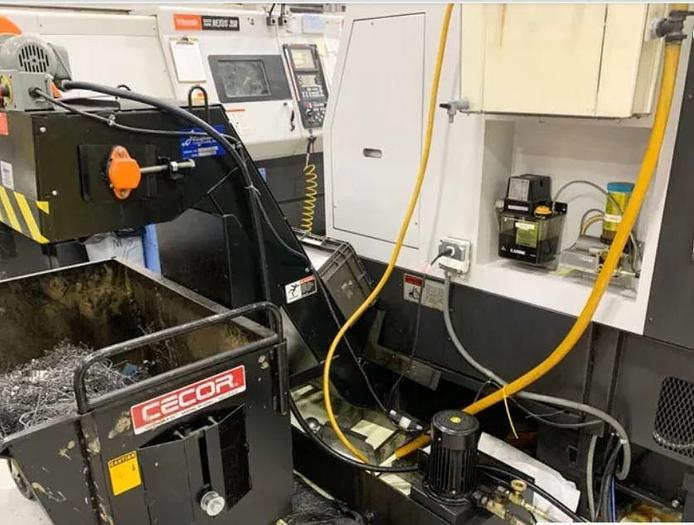 Used 2006 Mazak Nexus QTN 350-II/1200 2 Axis CNC Lathe