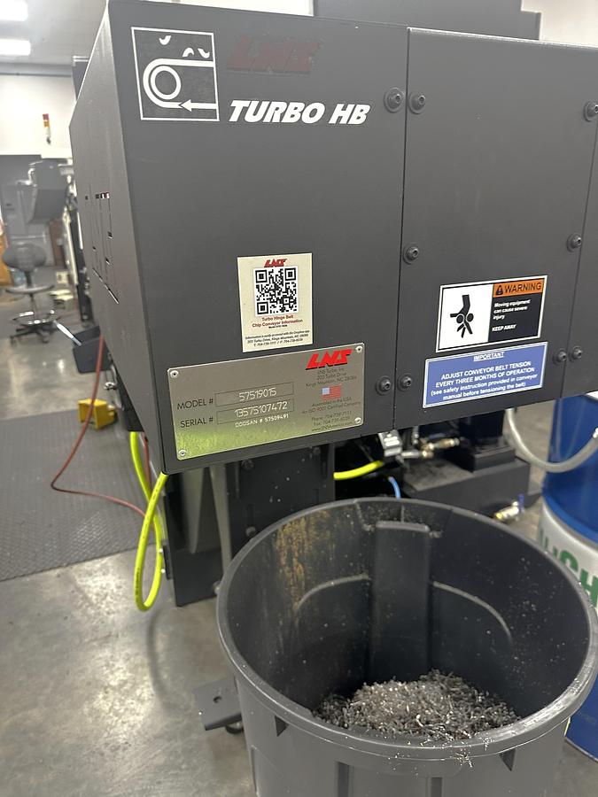 Used 2022 Doosan Lynx 2100LYA w/ Full C Axis, Milling Capability, Y Axis Capability, Long Bed, Chip Conveyor, Toolsetter, Tailstock, HPC