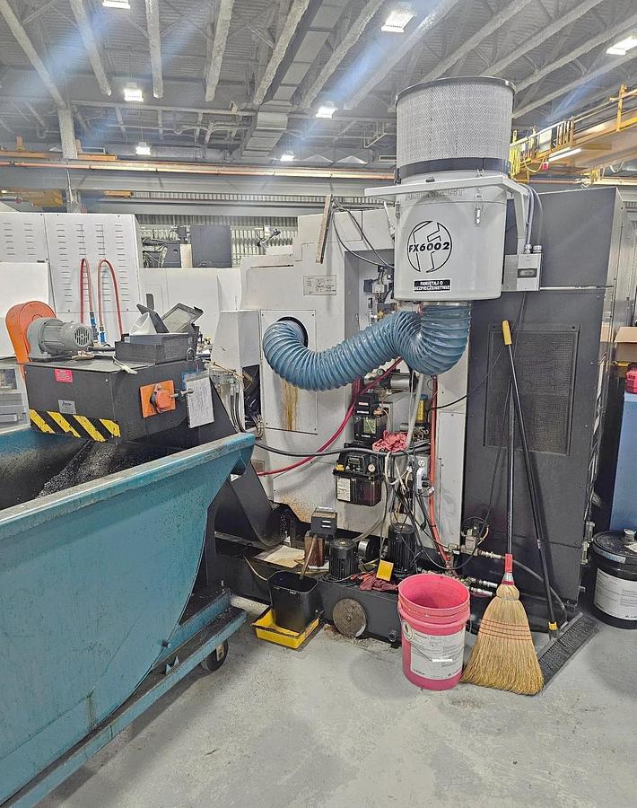 Used 2007 Mazak Nexus QTN 450-IIM/3000 with Full C Axis Spindle Rotation, Milling Capable, 18" Hyd Chuck, 6" Bar Capacity, 120" cc