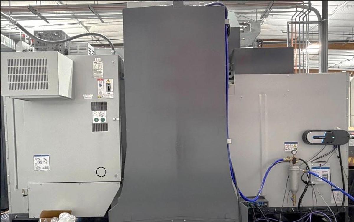 Used 2025 Haas VF8/40 w/ 15,000 RPM HSK-A63 Spindle, Haas Probing Package 50 Pos. Side Mount ATC, 1000 PSI CTS, HSM, Active Ballscrew Compen.