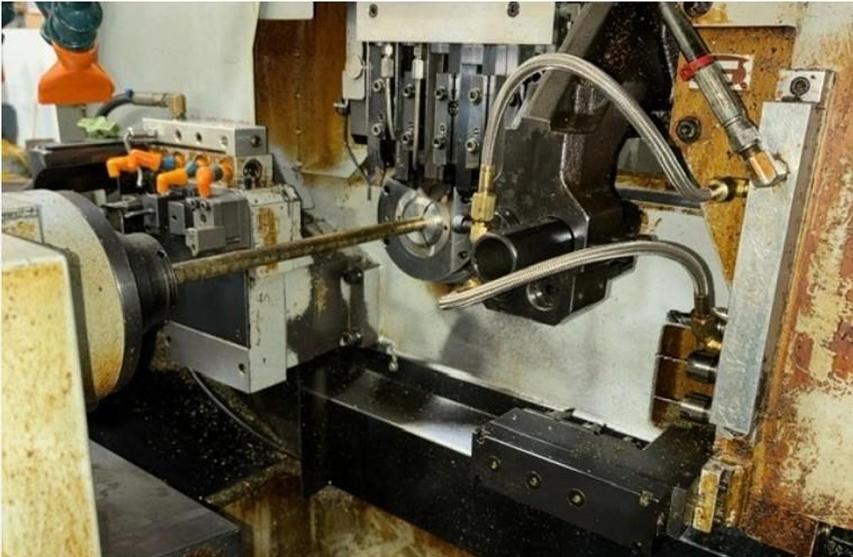 Used 2008 Star SR-32J CNC Swiss w/ FMB Turbo Barfeed, Chip Conv., Parts Catcher, Parts Convey., HPC - 4 Line, Full C Main/SubSp