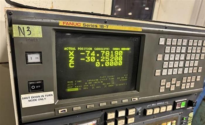 Used 2000 Hankook VTB-125C with Pallet Changer and Live Tooling