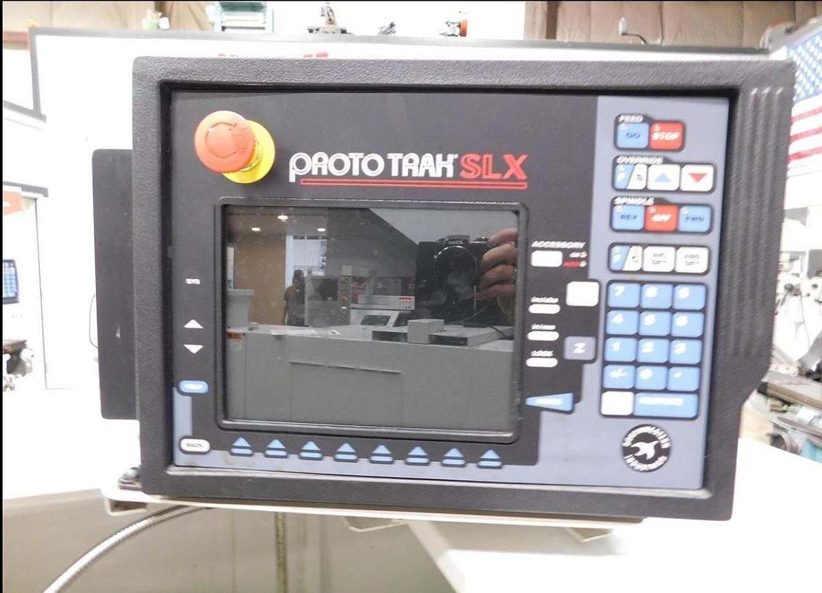 Used 2014 Southwestern Industries Trak TRL 1630SX with Prototrak SLX Control, Tailstock, Toolpost, 8" 3 Jaw Chuck, Coolant System