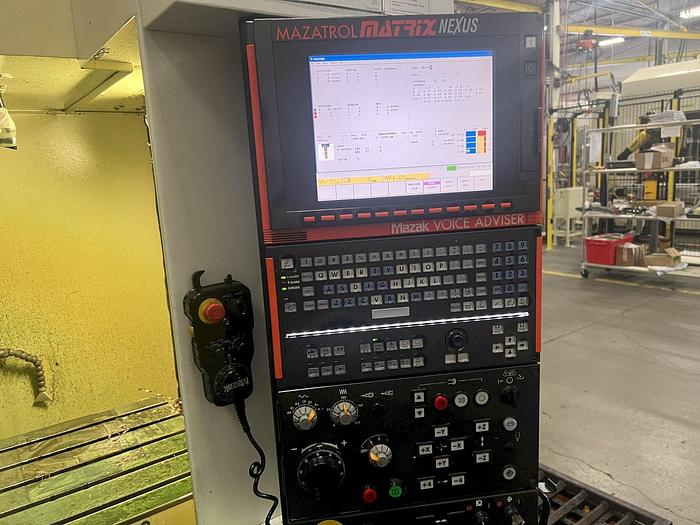 Used 2013 Mazak Nexus VCN 510C II with 4th Axis Table, Probing, Coolant Through Spindle