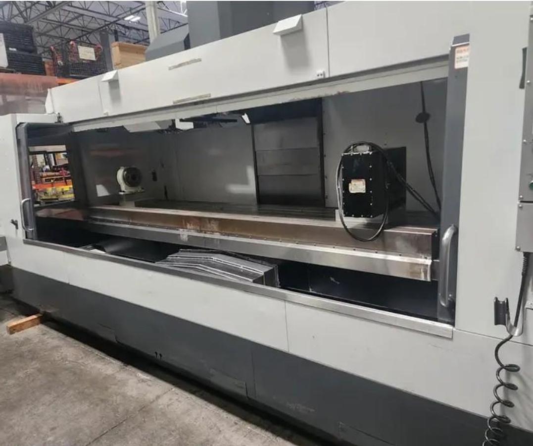 Used 2014 Haas VF-12/40 with Haas HRT-310 4th Axis Rotary Table