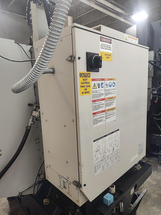 Used 2012 Brother TC-S2DN 5 Axis Drill/Tap Machine with Nikken Trunnion Type 5th Axis, Remote Jog Handle Conversational or G Code