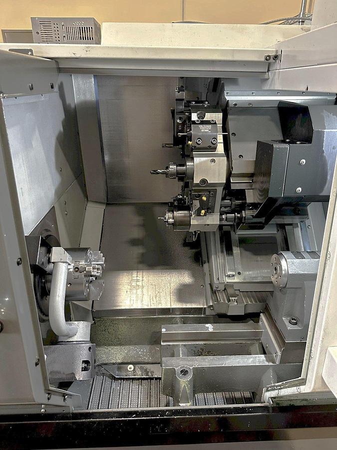 Used 2015 Haas ST-10Y with LIve Milling, Y Axis Capability, Tailstock, Tool Presetter, Chip Conveyor
