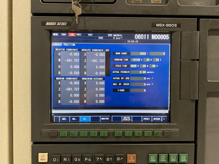 Used 2008 Mori Seiki NL2500MC/700
