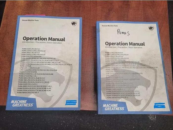 Used 2020 Doosan Puma GT-2600 2 Axis Lathe
