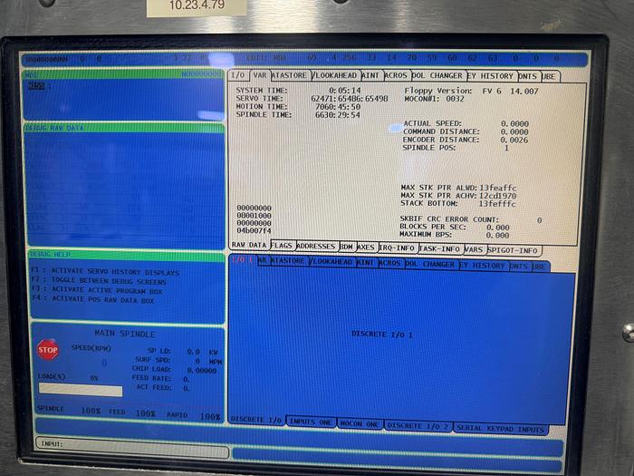 Used 2011 Haas VF2 with TR160 5th Axis Trunnion Table and 30k RPM Spindle