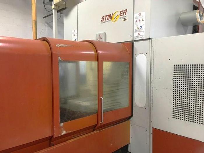 Used 2004 FPT Stinger 5 Axis Vertical Machining Center with Rotary Table and Nutating Head, 18,000 RPM, HSK 63 Spindle
