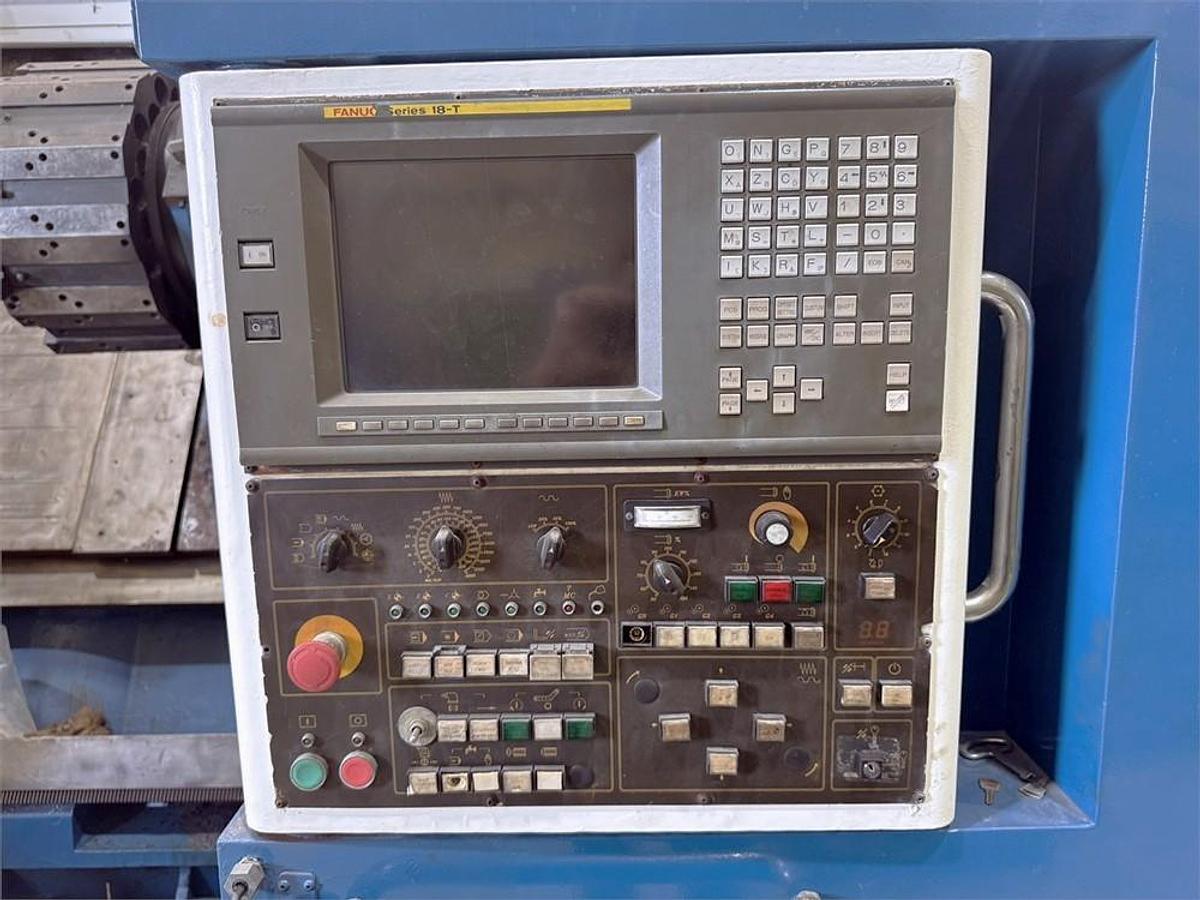 Used 2006 Explorer SA45-V22/2200 CNC Big Bore Lathe with 21.06" Bore, 